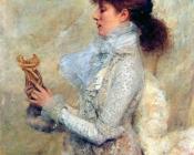 朱尔 巴斯蒂安 勒帕吉 : portrait of sarah bernhardt